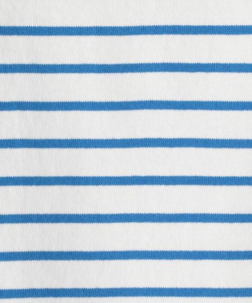 coen（コーエン）の「ボーダー天竺カットソー（Tシャツ/カットソー・レディース・コバルトブルー/ホワイト/ネイビー/レッド・MEDIUM/LARGE）」の14枚目の写真