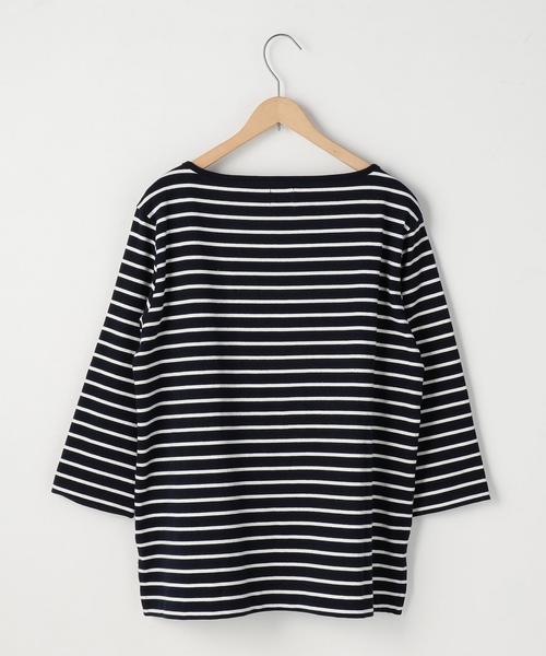 coen（コーエン）の「ボーダー天竺カットソー（Tシャツ/カットソー・レディース・コバルトブルー/ホワイト/ネイビー/レッド・MEDIUM/LARGE）」の15枚目の写真