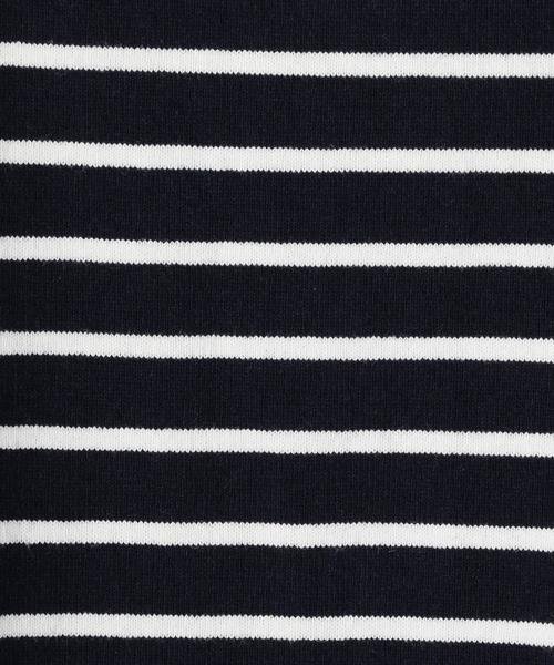 coen（コーエン）の「ボーダー天竺カットソー（Tシャツ/カットソー・レディース・コバルトブルー/ホワイト/ネイビー/レッド・MEDIUM/LARGE）」の16枚目の写真