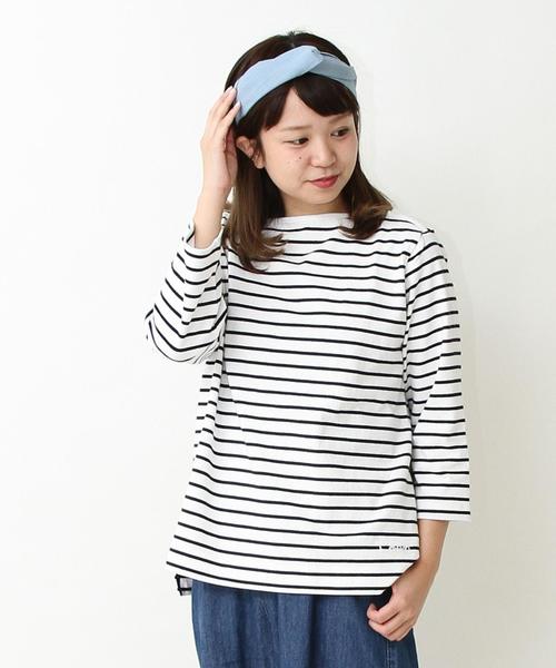 coen（コーエン）の「ボーダー天竺カットソー（Tシャツ/カットソー・レディース・コバルトブルー/ホワイト/ネイビー/レッド・MEDIUM/LARGE）」の21枚目の写真