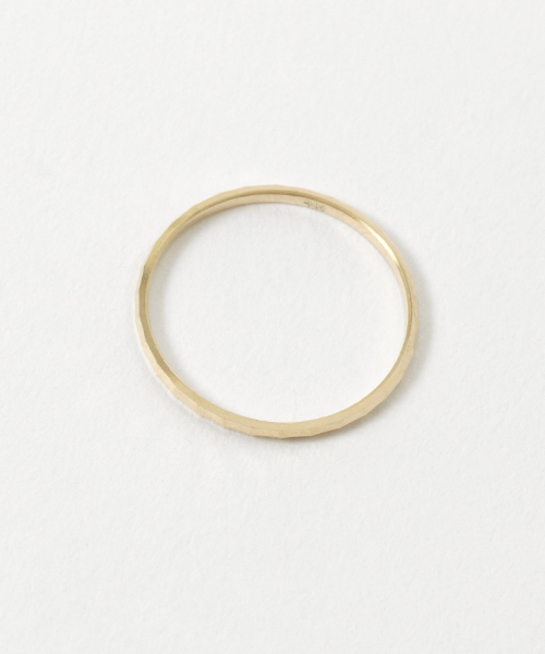 NOJESS（ノジェス）の「K10リング（リング・レディース・ゴールド・#11/#9）」の2枚目の写真