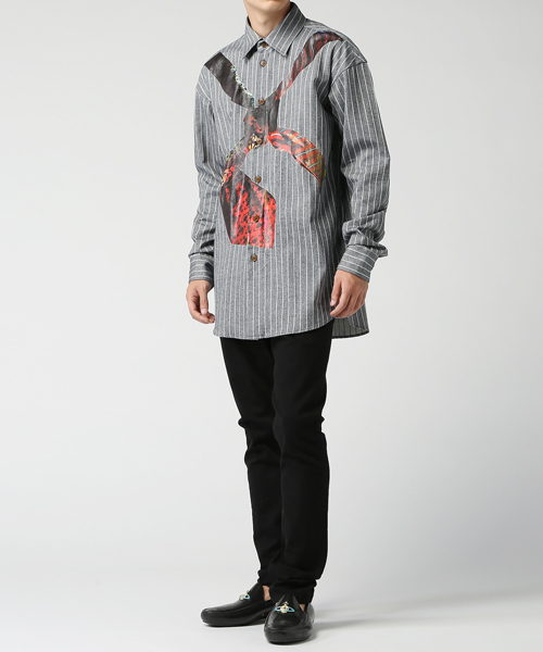 【【メリカリジョイ】】ヴィヴィアンシャツ Vivienne Westwood MAN（ヴィヴィアンウエストウッドマン）の
