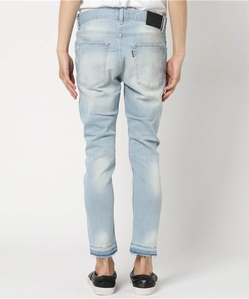 JACKROSE（ジャックローズ）の「COOLMAXリメイクデニムアンクルカットパンツ（デニムパンツ・メンズ・サックスブルー・S/L/M）」の9枚目の写真