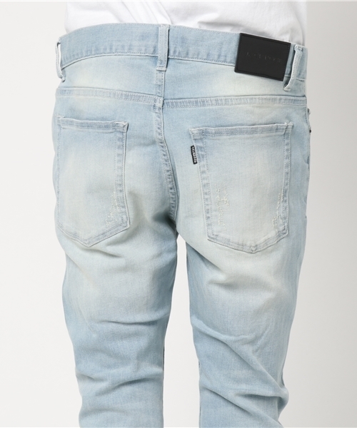 JACKROSE（ジャックローズ）の「COOLMAXリメイクデニムアンクルカットパンツ（デニムパンツ・メンズ・サックスブルー・S/L/M）」の11枚目の写真