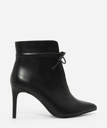 ポインテッドレースブーツ / POINTED LACED UP BOOTS