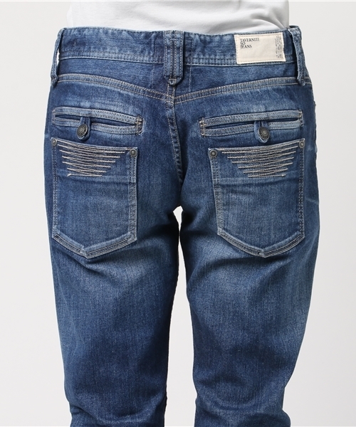 TAVERNITI SO JEANS(タヴァニティソージーンズ)の「TAVERNITI SO JEANS デニム テーパード デニムパンツ JANIS SLOUCHY(ジャニス スラウチー)/81171102(デニムパンツ・レディース・ブルー・23inch/24inch/25inch/26inch/27inch)」の6枚目の写真