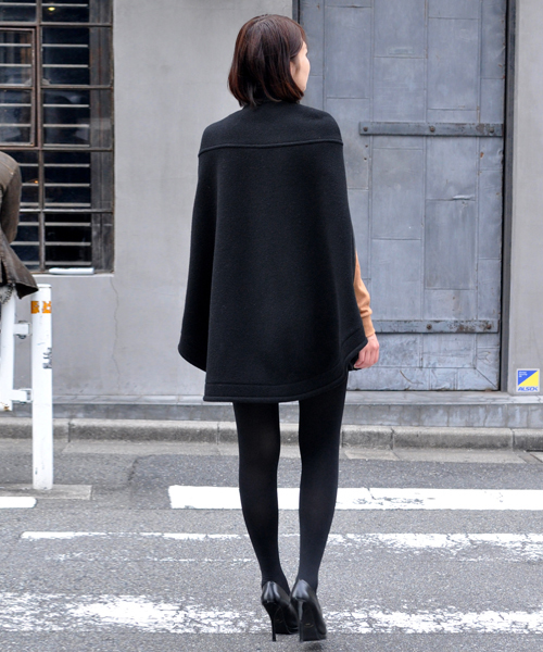 AVIE ベージュ ケープコート ポンチョ ジャケット AVIE ベージュ