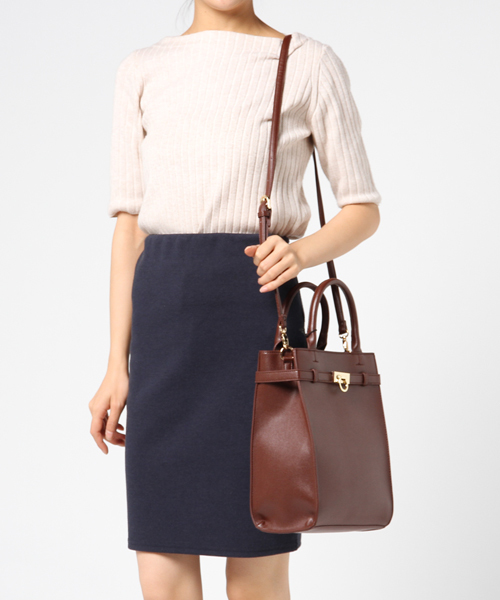 Andemiu（アンデミュウ）の「ベルトツキショルダーＢＡＧ772080（ショルダーバッグ・レディース・その他/ブラック/ブラウン・FREE）」の5枚目の写真