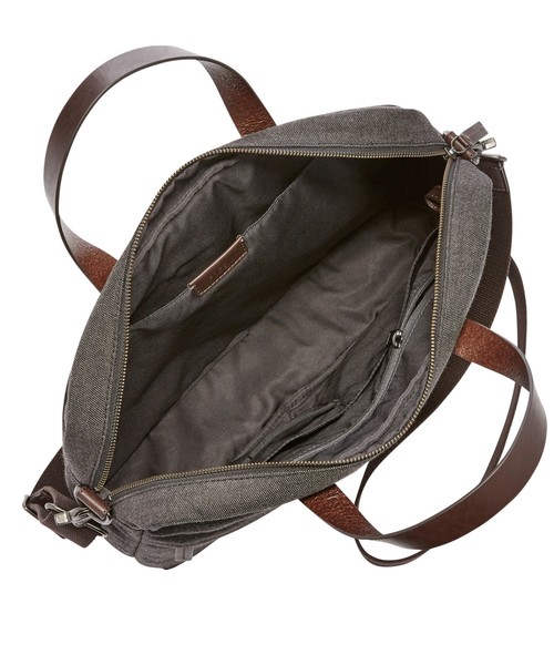 FOSSIL(フォッシル)の「BUCKNER TOP ZIP WORKBAG MBG9363(4)(ビジネスバッグ・メンズ・ブラック・FREE)」の10枚目の写真