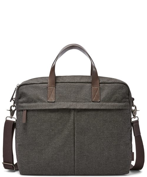 FOSSIL(フォッシル)の「BUCKNER TOP ZIP WORKBAG MBG9363(4)(ビジネスバッグ・メンズ・ブラック・FREE)」の13枚目の写真