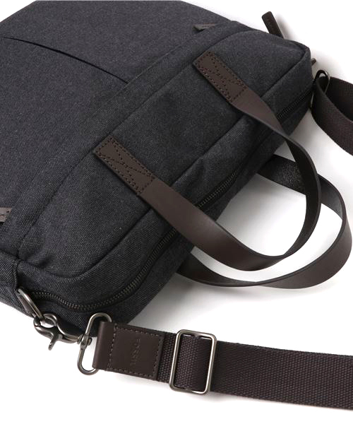 FOSSIL(フォッシル)の「BUCKNER TOP ZIP WORKBAG MBG9363(4)(ビジネスバッグ・メンズ・ブラック・FREE)」の3枚目の写真