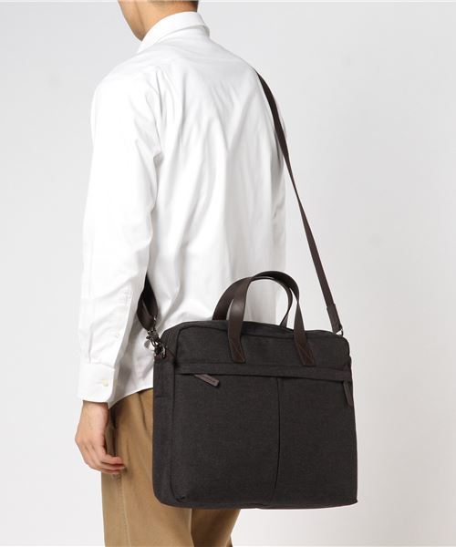 FOSSIL(フォッシル)の「BUCKNER TOP ZIP WORKBAG MBG9363(4)(ビジネスバッグ・メンズ・ブラック・FREE)」の6枚目の写真