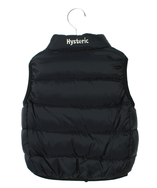 JOEY HYSTERIC（ジョーイヒステリック）の「HYSTERIC刺繍 ダウンベスト（ダウンベスト・キッズ・ブラック系その他・X-SMALL/SMALL/MEDIUM）」の3枚目の写真