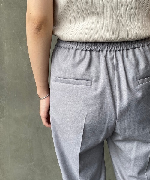 JEANS FACTORY Clothes（ジーンズファクトリークローズ）の「[JEANS FACTORY CLOTHES/ジーンズファクトリークローズ] ストレッチギャバトラックパンツ（その他パンツ・レディース・ブラック/グレー/カーキ/ブラウン/ベージュ・34/36/38）」の21枚目の写真
