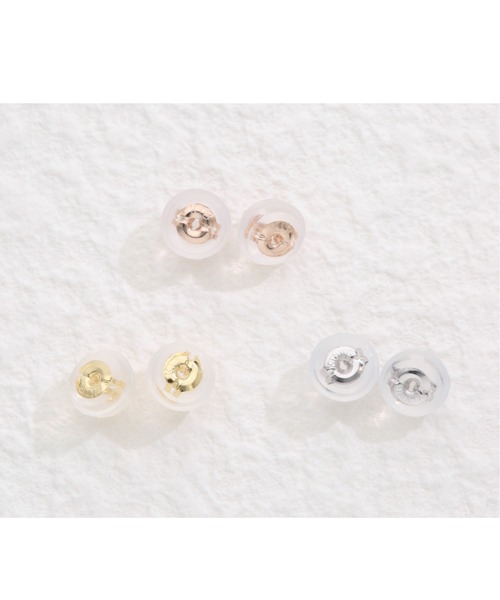 K18 ピアスキャッチ1ペア（ピアス（両耳用））｜Jewel closet by