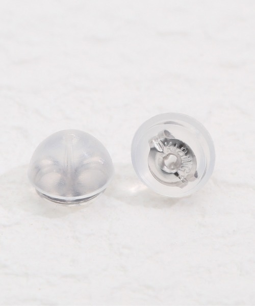 Jewel closet by L&Co.(ジュエルクローゼットバイエルアンドコー)の「K18 ピアスキャッチ1ペア(ピアス(両耳用)・レディース・ゴールド/ピンクゴールド/ホワイトゴールド・FREE)」の4枚目の写真