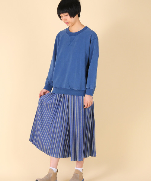 Ne-net（ネネット）の「S (S)たてしまプリーツ（その他パンツ・レディース・レッド/イエロー/ブルー・02）」の17枚目の写真