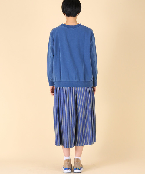 Ne-net（ネネット）の「S (S)たてしまプリーツ（その他パンツ・レディース・レッド/イエロー/ブルー・02）」の16枚目の写真