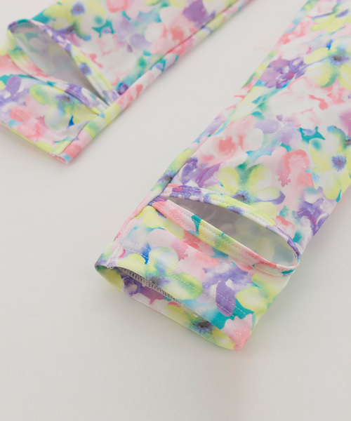 Catherine Cottage（キャサリンコテージ）の「UVカット ラッシュガードトレンカ（レギンス/スパッツ・キッズ・ブルー/ブルー系その他/ブルー系その他3/ピンク系その他4/サックスブルー/ピンク系その他/ネイビー・140/100/120/150/110/130/160）」の15枚目の写真