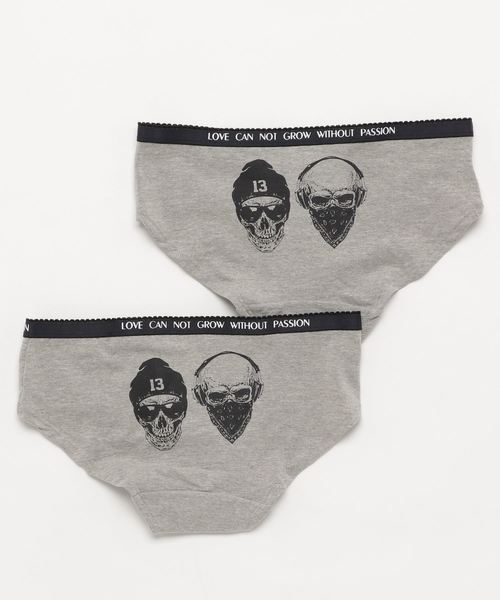 classicalelf（クラシカルエルフ）の「☆スカルバックプリントショーツ