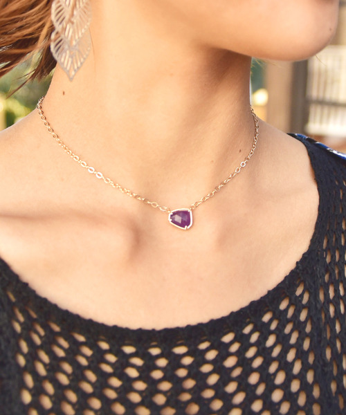 チャイハネ（チャイハネ）の「【チャイハネ】バースデーストーンネックレス（ネックレス・レディース・その他1/その他2/その他3/その他4/その他5/その他6/その他7/その他8/その他9/その他10/その他11/その他12・FREE）」の3枚目の写真