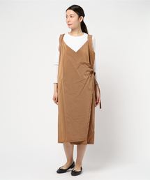 EARIH アーリ / TAFFETA CACHECOEUR DRESS タフタカシュクールドレス / OB1011