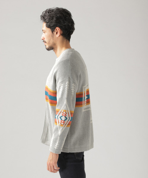 PENDLETON（ペンドルトン）の「【PENDLETON(ペンドルトン)】別注カーディガン（カーディガン/ボレロ・メンズ・ブルー/グレー・LARGE/MEDIUM）」の11枚目の写真