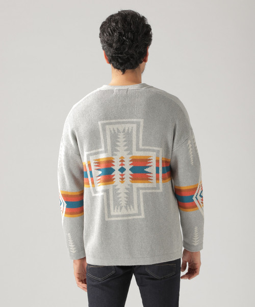 PENDLETON（ペンドルトン）の「【PENDLETON(ペンドルトン)】別注カーディガン（カーディガン/ボレロ・メンズ・ブルー/グレー・LARGE/MEDIUM）」の12枚目の写真