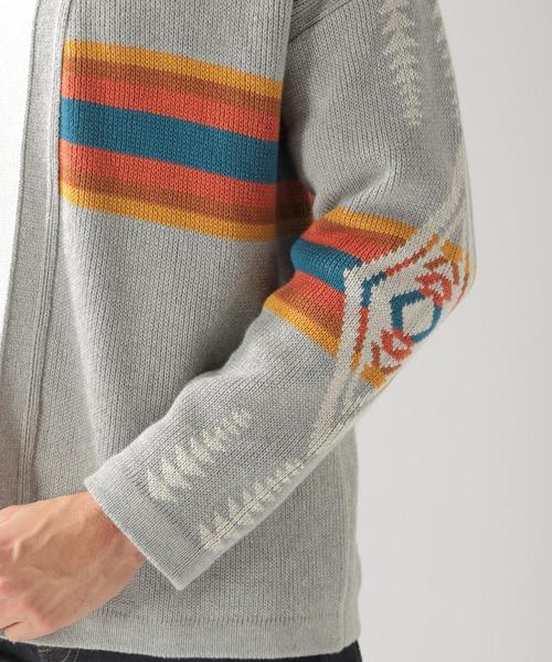 PENDLETON（ペンドルトン）の「【PENDLETON(ペンドルトン)】別注カーディガン（カーディガン/ボレロ・メンズ・ブルー/グレー・LARGE/MEDIUM）」の14枚目の写真