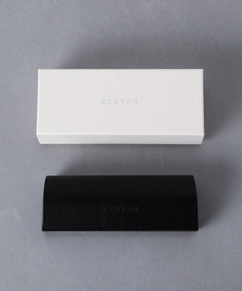 UNITED ARROWS（ユナイテッドアローズ）の「＜EYEVAN（アイヴァン）＞PHIL グラス◆（メガネ・レディース・ブラウン/ブラック・FREE）」の9枚目の写真