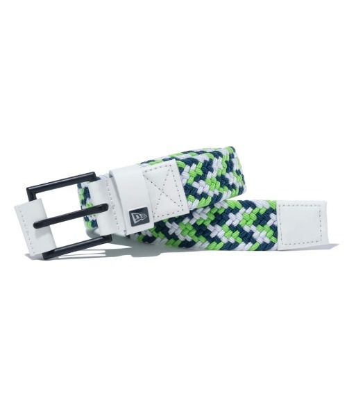NEW ERA（ニューエラ）の「ニューエラ ストレッチ ベルト（ベルト・メンズ・ホワイト×ホワイト/ブルー系その他/ネイビー/グレー/ブラック×ブラック/ブラック/ロイヤルブルー/ブラック系その他/ダークグリーン/ホワイト×ネイビー・FREE）」の3枚目の写真