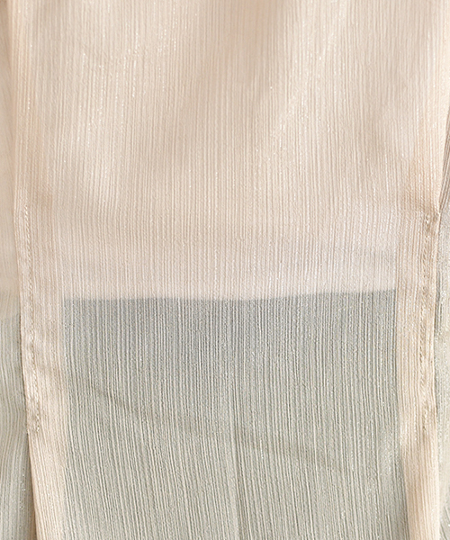 PairPair（ペアペア）の「ニットビスチェ×シアーブラウスセット（シャツ/ブラウス・レディース・ブラック/ベージュ/ブラウン系その他・FREE）」の9枚目の写真