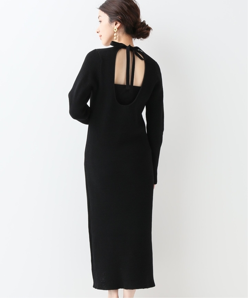 セール Iena ワンピース Slobe Iena Fi M リブバックオープンワンピース ワンピース Slobe Slobe Iena スローブイエナ のファッション