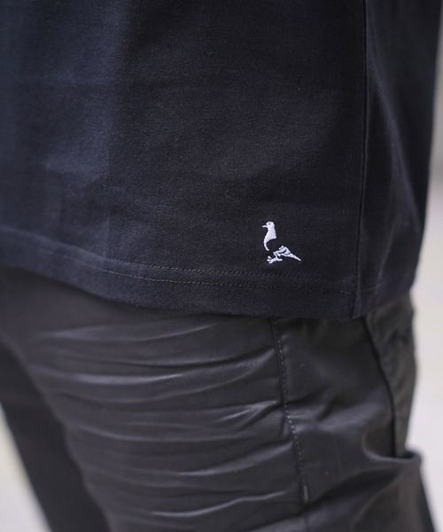 London Denim（ロンドンデニム）の「▼WEB限定【London Denimオリジナル】空紡糸天竺 ／ オリジナルロゴ プリント　クルーネック Ｔシャツ（半袖）（Tシャツ/カットソー・メンズ・ホワイト/ブラック/グレー・M/L/XL）」の12枚目の写真