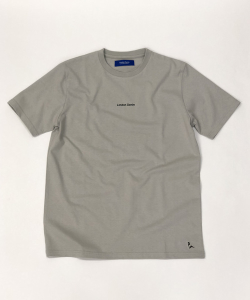 London Denim（ロンドンデニム）の「▼WEB限定【London Denimオリジナル】空紡糸天竺 ／ オリジナルロゴ プリント　クルーネック Ｔシャツ（半袖）（Tシャツ/カットソー・メンズ・ホワイト/ブラック/グレー・M/L/XL）」の15枚目の写真