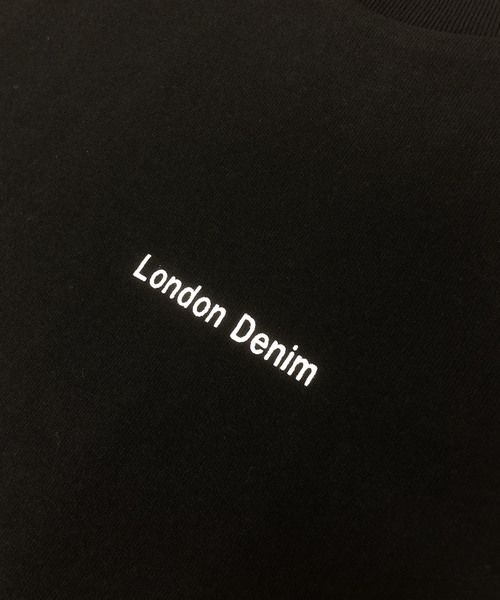 London Denim（ロンドンデニム）の「▼WEB限定【London Denimオリジナル】空紡糸天竺 ／ オリジナルロゴ プリント　クルーネック Ｔシャツ（半袖）（Tシャツ/カットソー・メンズ・ホワイト/ブラック/グレー・M/L/XL）」の18枚目の写真