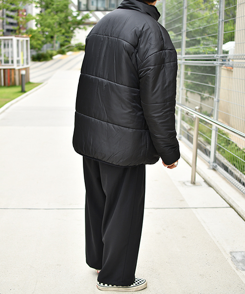 kutir（クティール）の「リバーシブルボアジャケット（ブルゾン・メンズ・チャコールグレー/ブラック/ベージュ・SMALL/MEDIUM/LARGE/X-LARGE）」の10枚目の写真