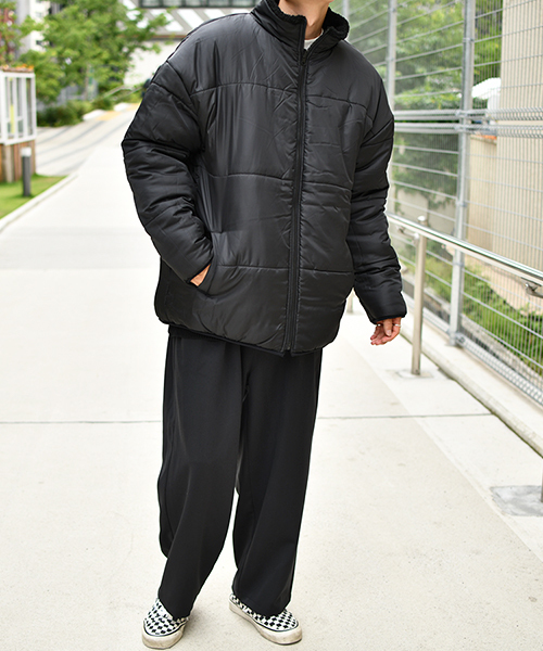 kutir（クティール）の「リバーシブルボアジャケット（ブルゾン・メンズ・チャコールグレー/ブラック/ベージュ・SMALL/MEDIUM/LARGE/X-LARGE）」の16枚目の写真