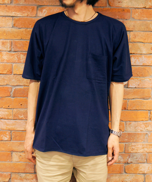 CIAOPANIC（チャオパニック）の「【pyjama clothing】LAXTEE（Tシャツ/カットソー・メンズ・ホワイト/ネイビー/その他21/レンガ・SMALL/MEDIUM）」の3枚目の写真