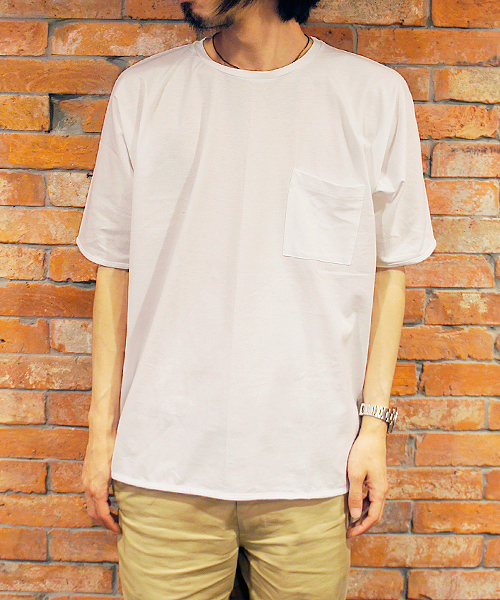 CIAOPANIC（チャオパニック）の「【pyjama clothing】LAXTEE（Tシャツ/カットソー・メンズ・ホワイト/ネイビー/その他21/レンガ・SMALL/MEDIUM）」の2枚目の写真