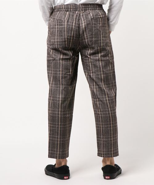 Revo.（レボ）の「【Revo.】チェック柄テーパードパンツ/メンズ（その他パンツ・メンズ・グレー/モカ・M/L）」の4枚目の写真
