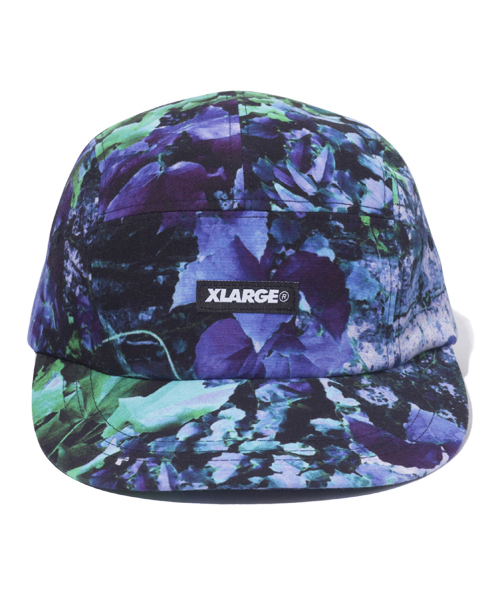 XLARGE（エクストララージ）の「IVY CAMO CAMP CAP（キャップ・メンズ・パープル/オリーブ・ONE SIZE）」の2枚目の写真