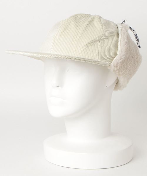 WESTOVERALLS（ウエストオーバーオールズ）の「【WESTOVERALLS】ウエストオーバーオールズ CORDUROY BOA CAP（キャップ・メンズ・ブラウン/グリーン/オレンジ/ブラック/ナチュラル・ONESIZE）」の4枚目の写真