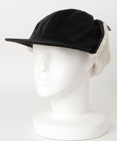 WESTOVERALLS（ウエストオーバーオールズ）の「【WESTOVERALLS】ウエストオーバーオールズ CORDUROY BOA CAP（キャップ・メンズ・ブラウン/グリーン/オレンジ/ブラック/ナチュラル・ONESIZE）」の2枚目の写真