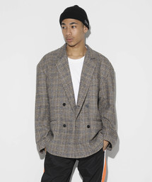 LEGENDA�i���W�F���_�j�́uGlen check Double Tailored Jacket�i�e�[���[�h�W���P�b�g�j�v