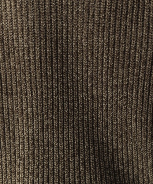 BAYFLOW(ベイフロー)の「モールフハクポケットプルオーバー(ニット/セーター・メンズ・ネイビー/カーキ/オフホワイト・LARGE/MEDIUM/SMALL)」の17枚目の写真