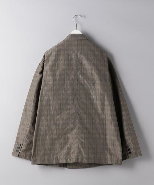 District（ディストリクト）の「＜District（ディストリクト）＞ リネンナイロン 6B ダブルブレスト ジャケット（テーラードジャケット・メンズ・グレー・S/M/L）」の3枚目の写真