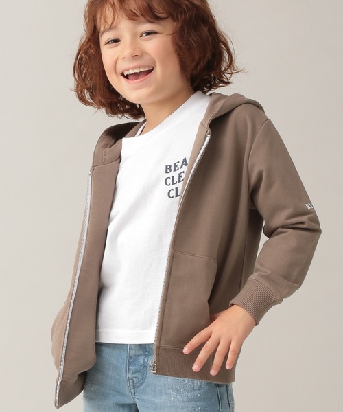 BAYFLOW（ベイフロー）の「[KIDS]ウラケジップパーカ（パーカー・キッズ・パープル/ブラウン・MEDIUM/XX-LARGE/LARGE/X-LARGE）」の7枚目の写真