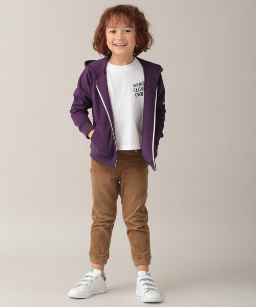 BAYFLOW（ベイフロー）の「[KIDS]ウラケジップパーカ（パーカー・キッズ・パープル/ブラウン・MEDIUM/XX-LARGE/LARGE/X-LARGE）」の10枚目の写真