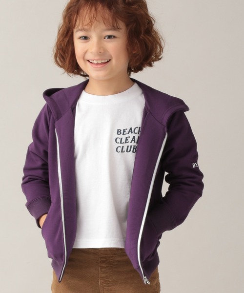 BAYFLOW（ベイフロー）の「[KIDS]ウラケジップパーカ（パーカー・キッズ・パープル/ブラウン・MEDIUM/XX-LARGE/LARGE/X-LARGE）」の11枚目の写真